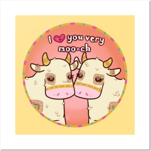 I love you very moo-ch - Viva Piñata Print Posters and Art